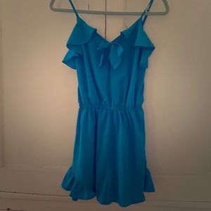 Blue romper large size 8